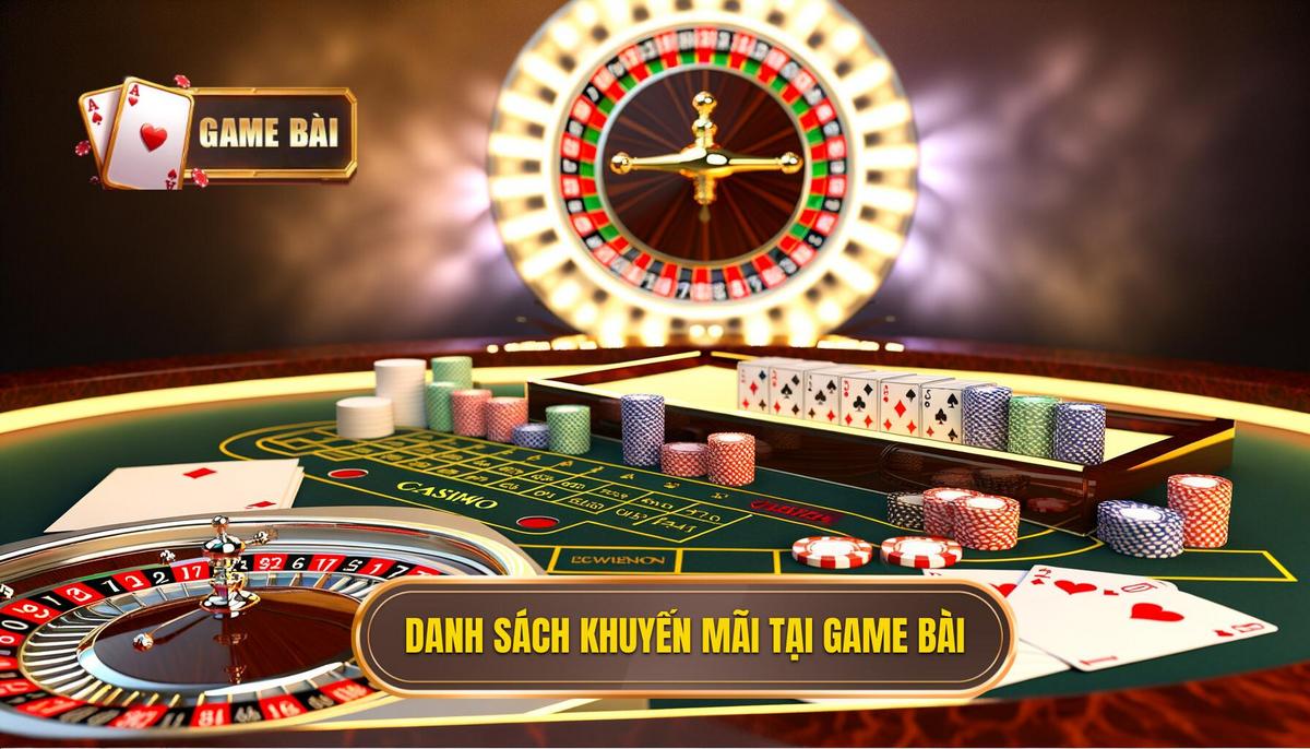 Danh sách khuyến mãi tại game bài - Cập nhật đầy đủ và hấp dẫn 3 danh sách khuyến mãi tại game bài
