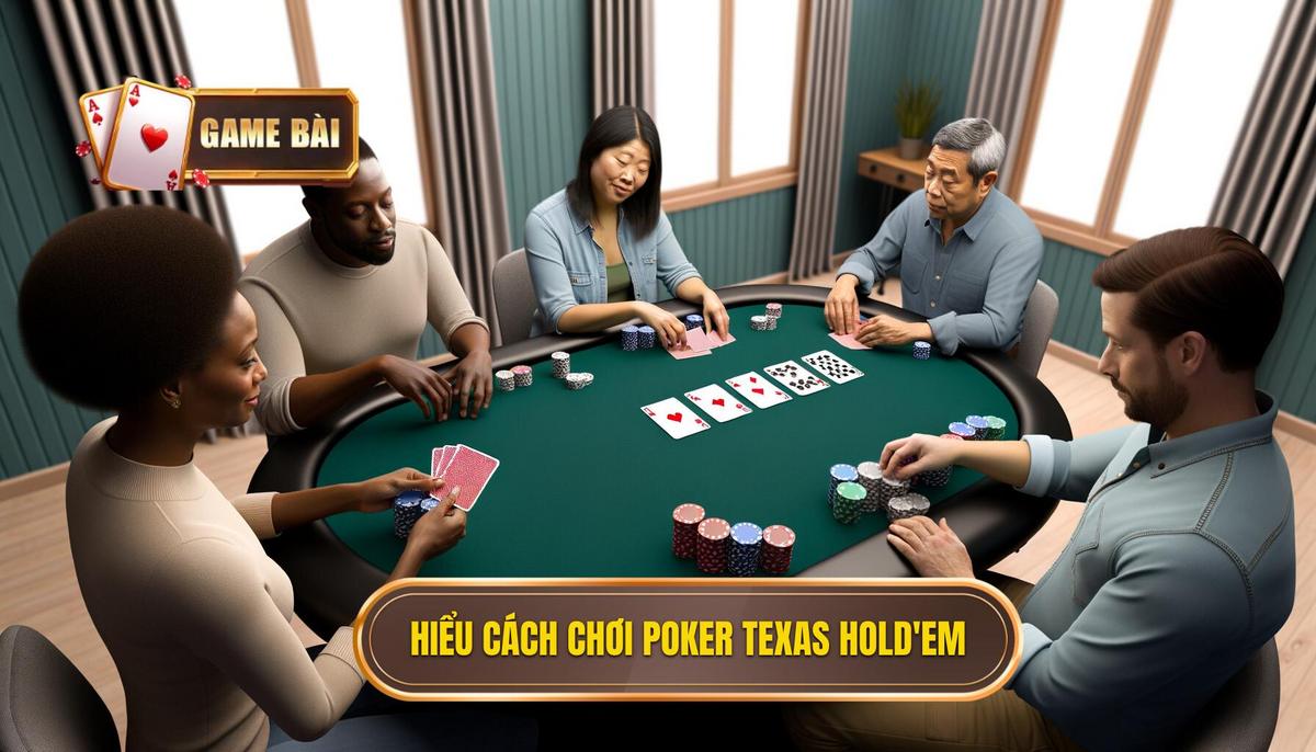 Bí Quyết Nắm Vững Cách Đánh Bài Poker Chuyên Nghiệp: Hướng Dẫn Chi Tiết Từ A Đến Z 1 Phần 1_ Nền Tảng Cơ Bản – Hiểu Rõ Cách Chơi Poker Texas Hold'em