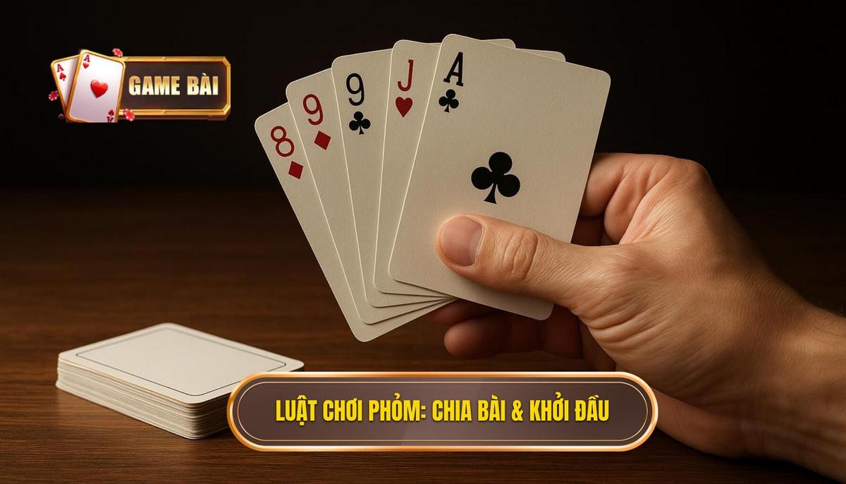 Luật Chơi Bài Phỏm Cơ Bản_ Quy Tắc Chia Bài và Bắt Đầu